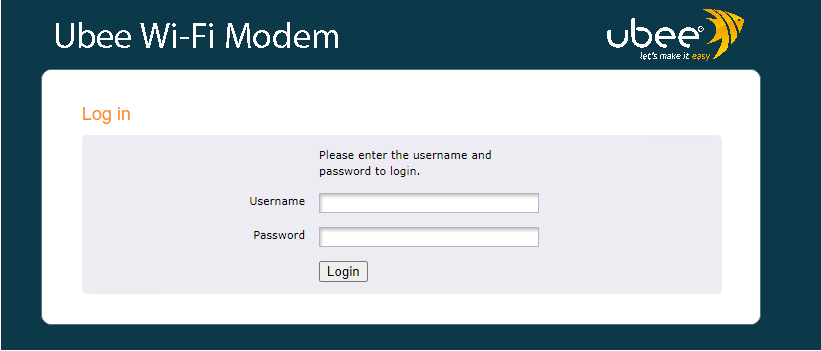 EVW32c Login ekran